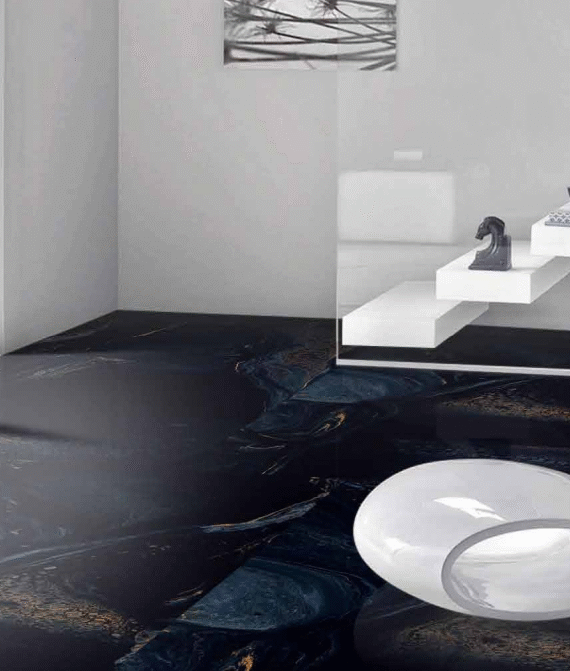 Black Lava Carving-60cm*120cm
